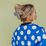 Haarklem XL Stripes Blue & Brown