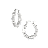 Aesthetic Bubble Earrings Silver