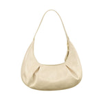 Bag with Pleats Beige