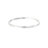 Basic Bangle Armband Zilverkleurig