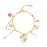 Blossom Dreams Armband Goudkleurig