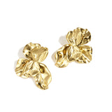 Blossom Statement Oorbellen Goudkleurig