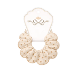 Blush Dots Scrunchie