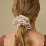 Boho Lace Scrunchie