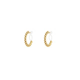 Bold Ring Clip Oorbellen Goudkleurig