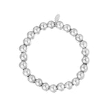 Bold Type Bracelet Silver