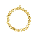 Bold Type Bracelet Gold