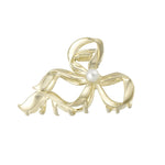 Haarklem Bow with Pearl Goudkleurig