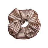 Brown Lines XXL Scrunchie - Mae Lilly