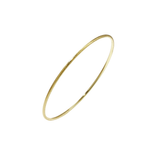 Brushed Bangle Thin Goudkleurig