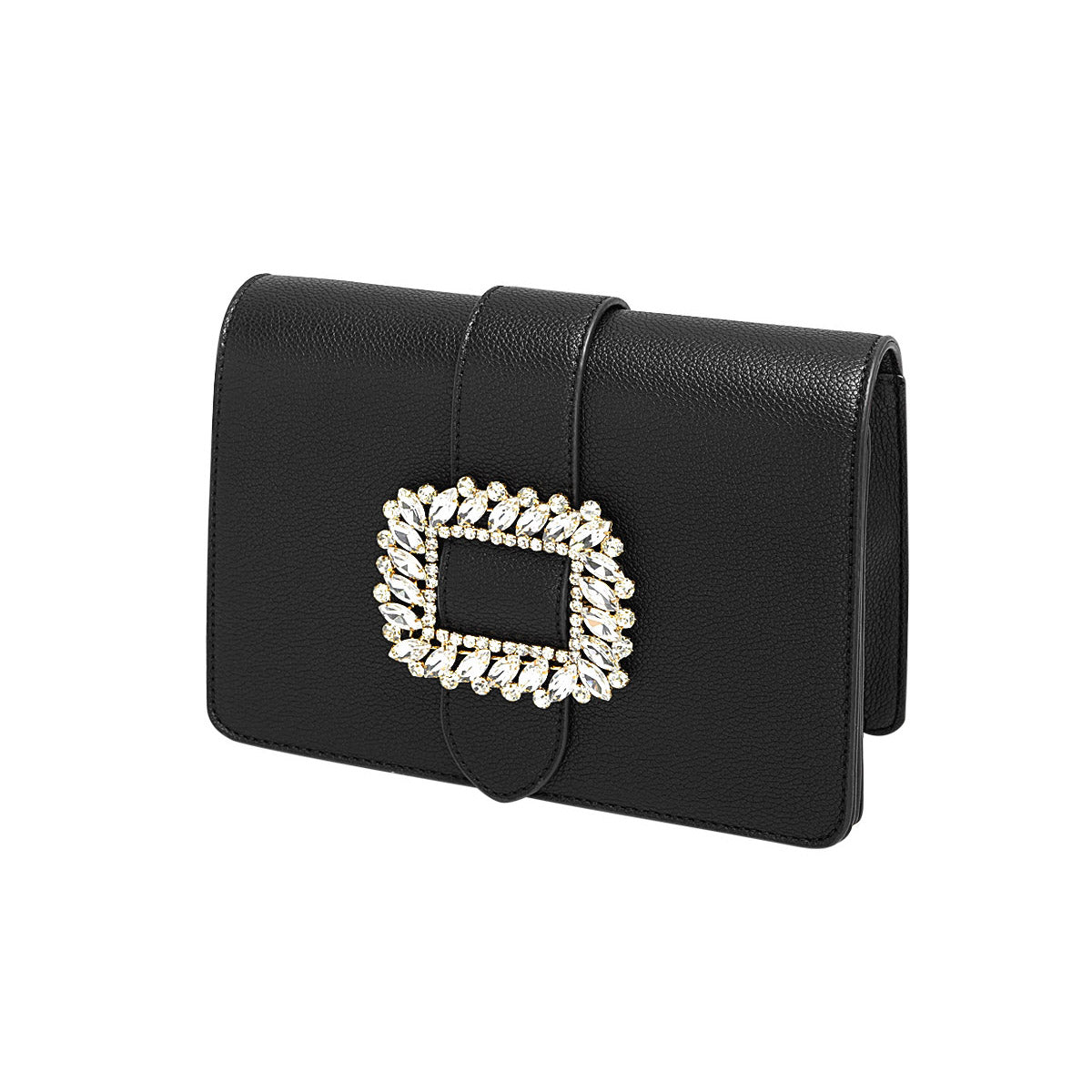 Buckle Classy Bag Black