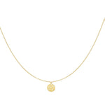Charm with Stones Ketting Goudkleurig - 925 silver