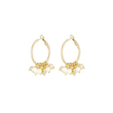 Cheerful with Colored Crystals Oorbellen Wi/Goudkleurig