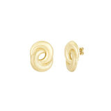 Circle Fusion Oorbellen Goudkleurig