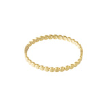 Circled Bangle Armband Goudkleurig