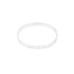 Shine Bright Bangle Armband Zilverkleurig