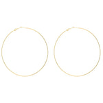 Classic Hoops Big Oorbellen Goudkleurig
