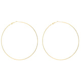 Classic Hoops Big Oorbellen Goudkleurig