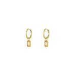Classy Sparkle Oorbellen Goudkleurig/Champagne
