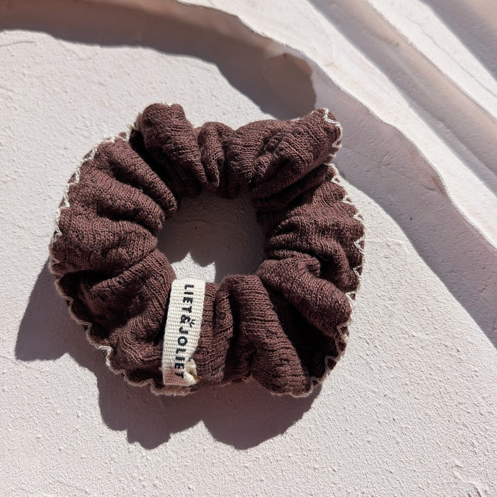 Cocoa Cloud Scrunchie