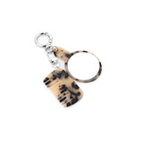 Comb & Mirror Charm Black/Beige