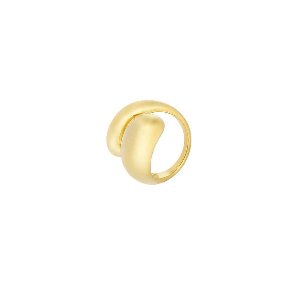 Connected Soul Ring Goudkleurig