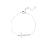 Cross Zilverkleurig Armband