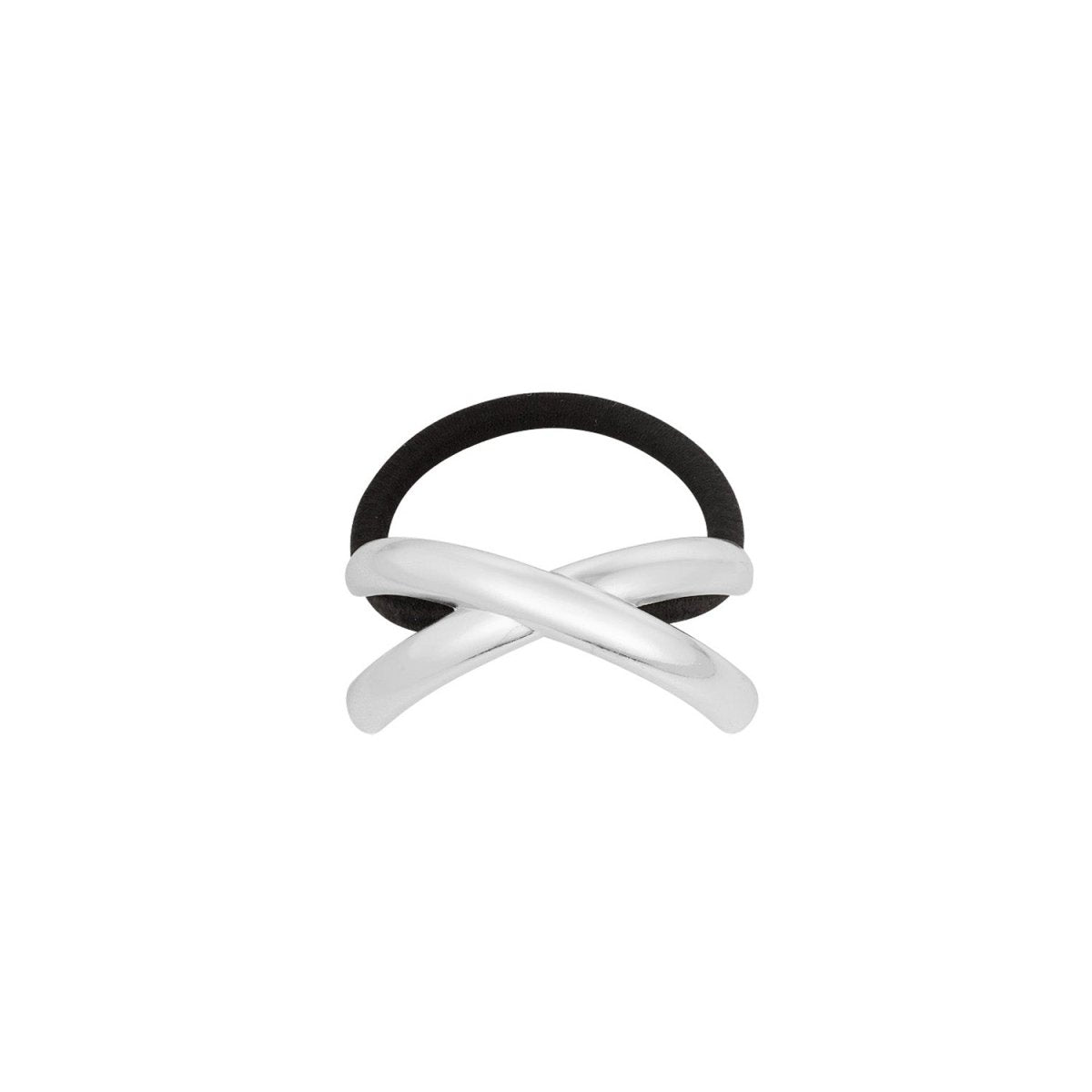 Cross Chic Haarelastiek Zilverkleurig