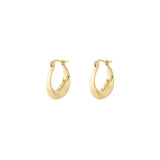 Curve Hoop Oorbellen Goudkleurig