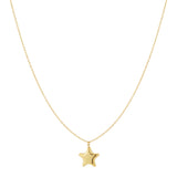 Cute Star Zwangerschapsketting Goudkleurig