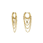 Dainty Dreamers Oorbellen Goudkleurig