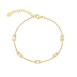 Diamond Glow Armband Goudkleurig