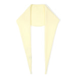 Driehoek Sjaaltje Soft Yellow voorkant - Mae Lilly