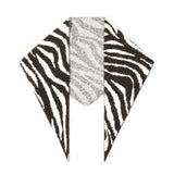 Driehoek Sjaal Zebra Print