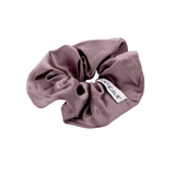 Dusty Rose Satin Look Scrunchie