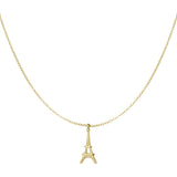 Eiffel Elegance Ketting Goudkleurig