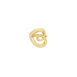 Elegant Twist Ring Goudkleurig