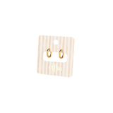 Essential Hoops Kids Oorbellen Goudkleurig