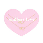 Eternal Love Armband Duo Goudkleurig