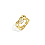 Eternal Glow Ring Goudkleurig