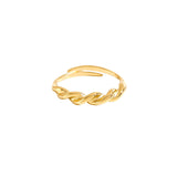 Fine Twist Ring Goudkleurig