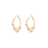 Flawless Filter Happy Pink Earrings Gold