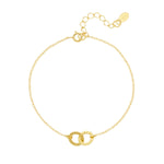Forever Connected Armband Goudkleurig - 925 silver