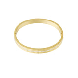Geometric Shine Bangle Armband Goudkleurig