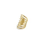 Golden Motion Ear Cuff Goudkleurig