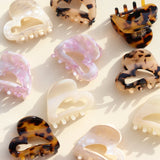 Haarklem Heart Shaped Off - white