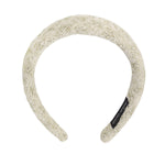 Haarband Beige Goudkleurig Pattern