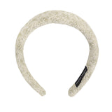 Haarband Beige Goudkleurig Pattern