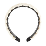 Haarband Braided Creamy