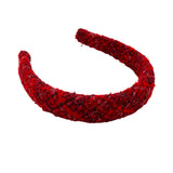 Haarband Red Tweed